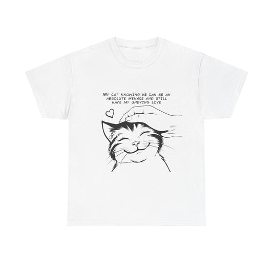 Absolute Menace Cat Unisex T-Shirt
