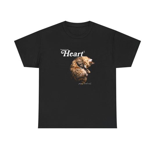 "Forever in my heart. Paws and all" - Unisex T-Shirt