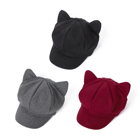 Women's Beret Cat Hat [Pawsitively Fabulous]