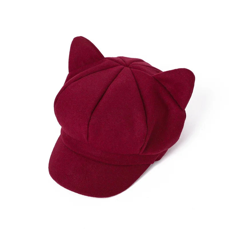 Women's Beret Cat Hat [Pawsitively Fabulous]