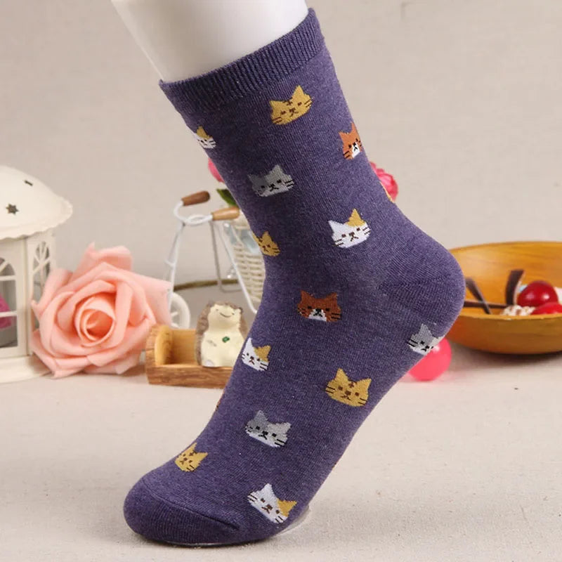 Women's Cat Socks [Pawsitively Comfortable]