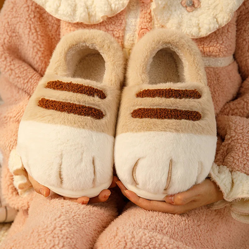 Cat paw feet slippers [SO FLUFFY]