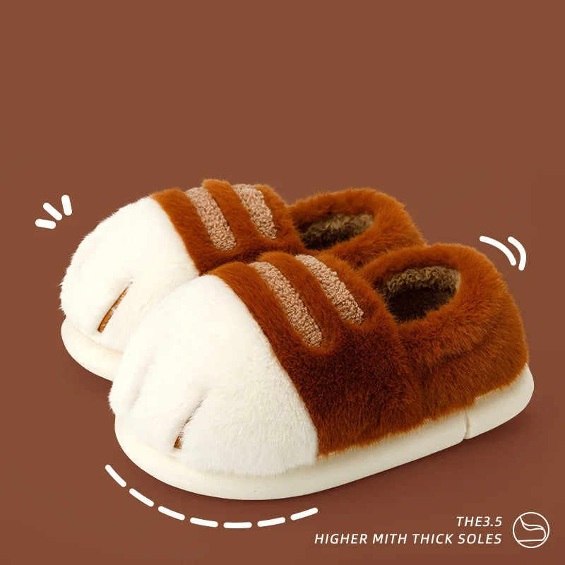 Cat paw feet slippers [SO FLUFFY]