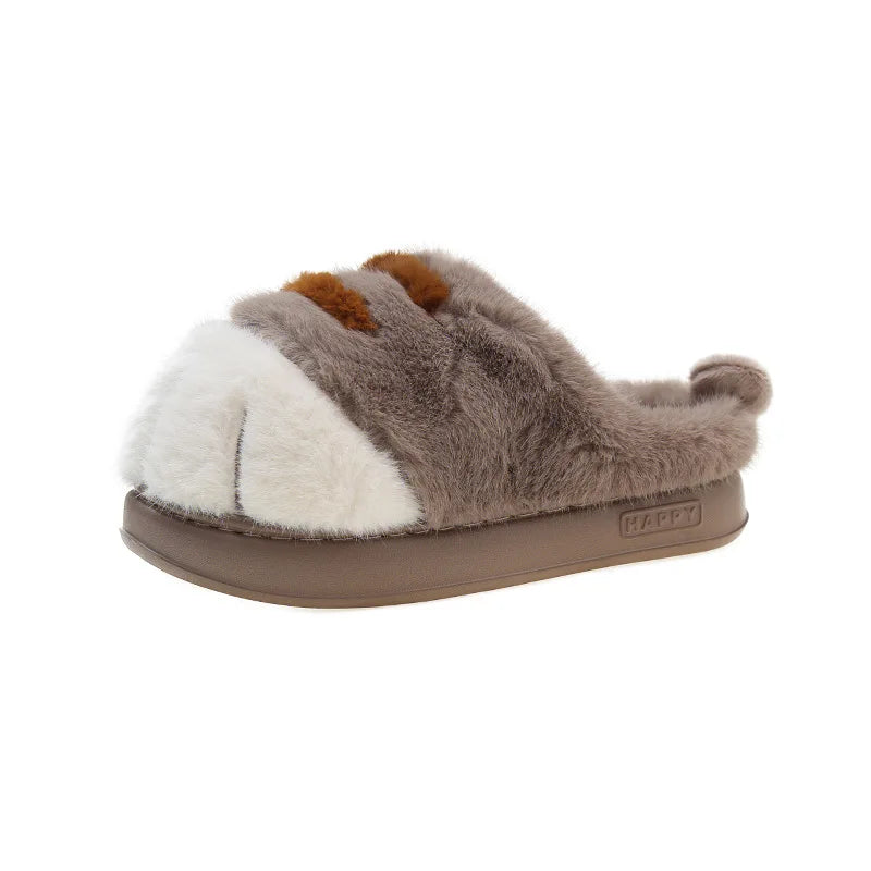 Cat paw feet slippers [SO FLUFFY]