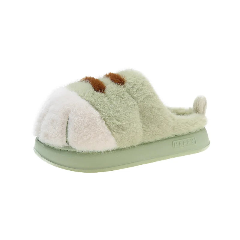 Cat paw feet slippers [SO FLUFFY]