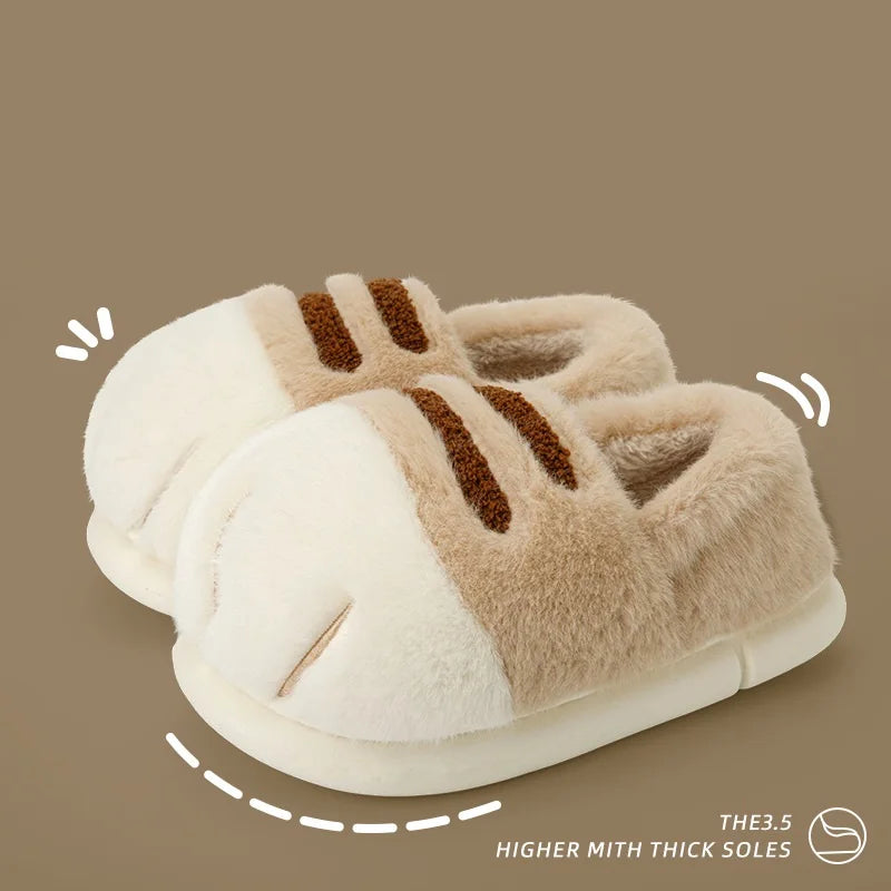 Cat paw feet slippers [SO FLUFFY]