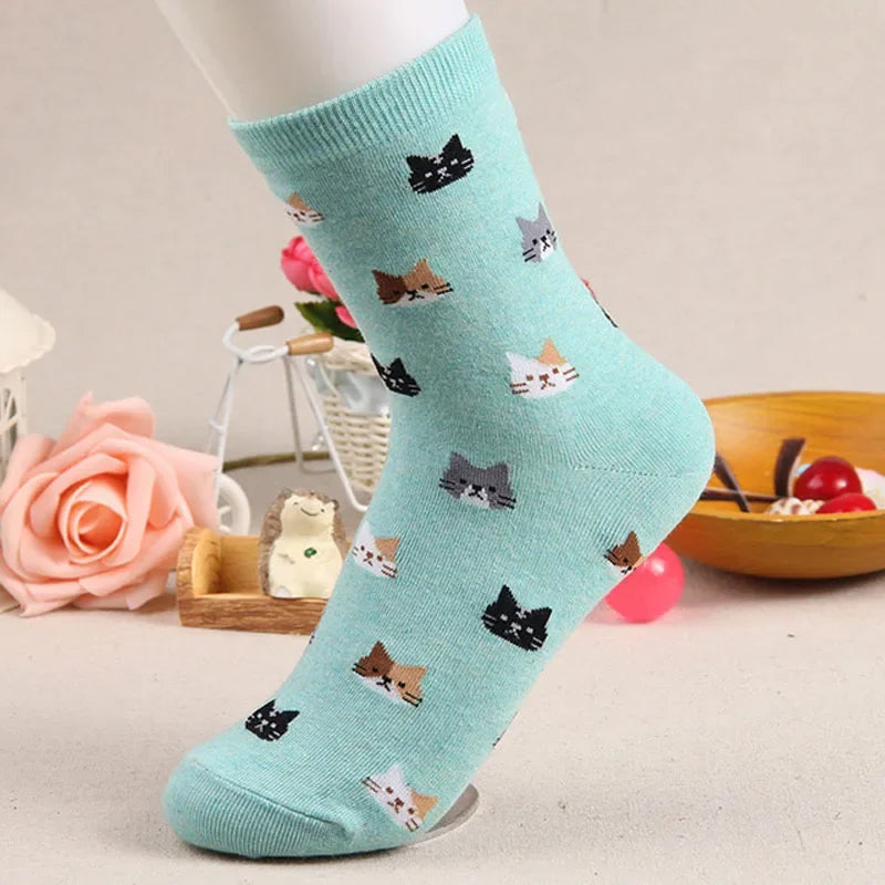 Women's Cat Socks [Pawsitively Comfortable]