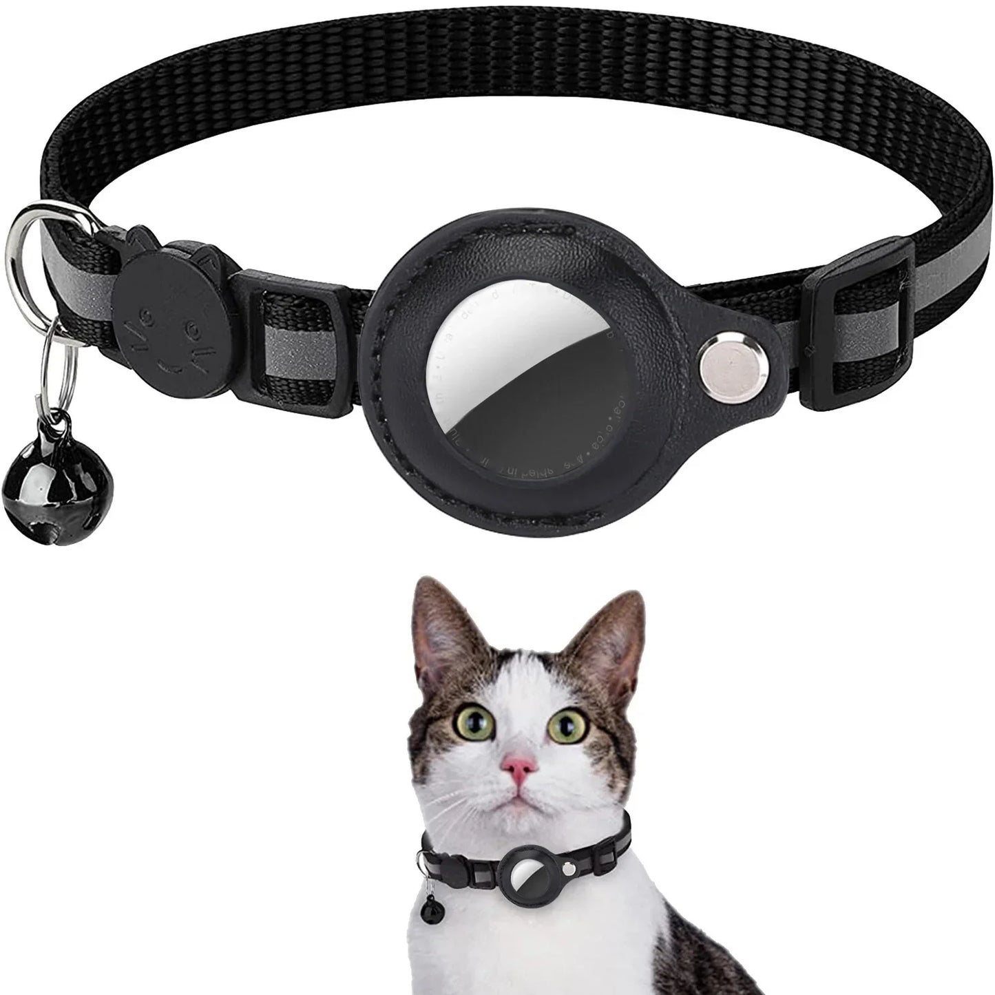 Cat AirTag Holder Collar [Track with Purrfection]